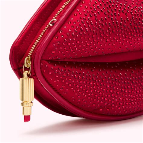 lips clutch bag|lulu guinness clutch bag.